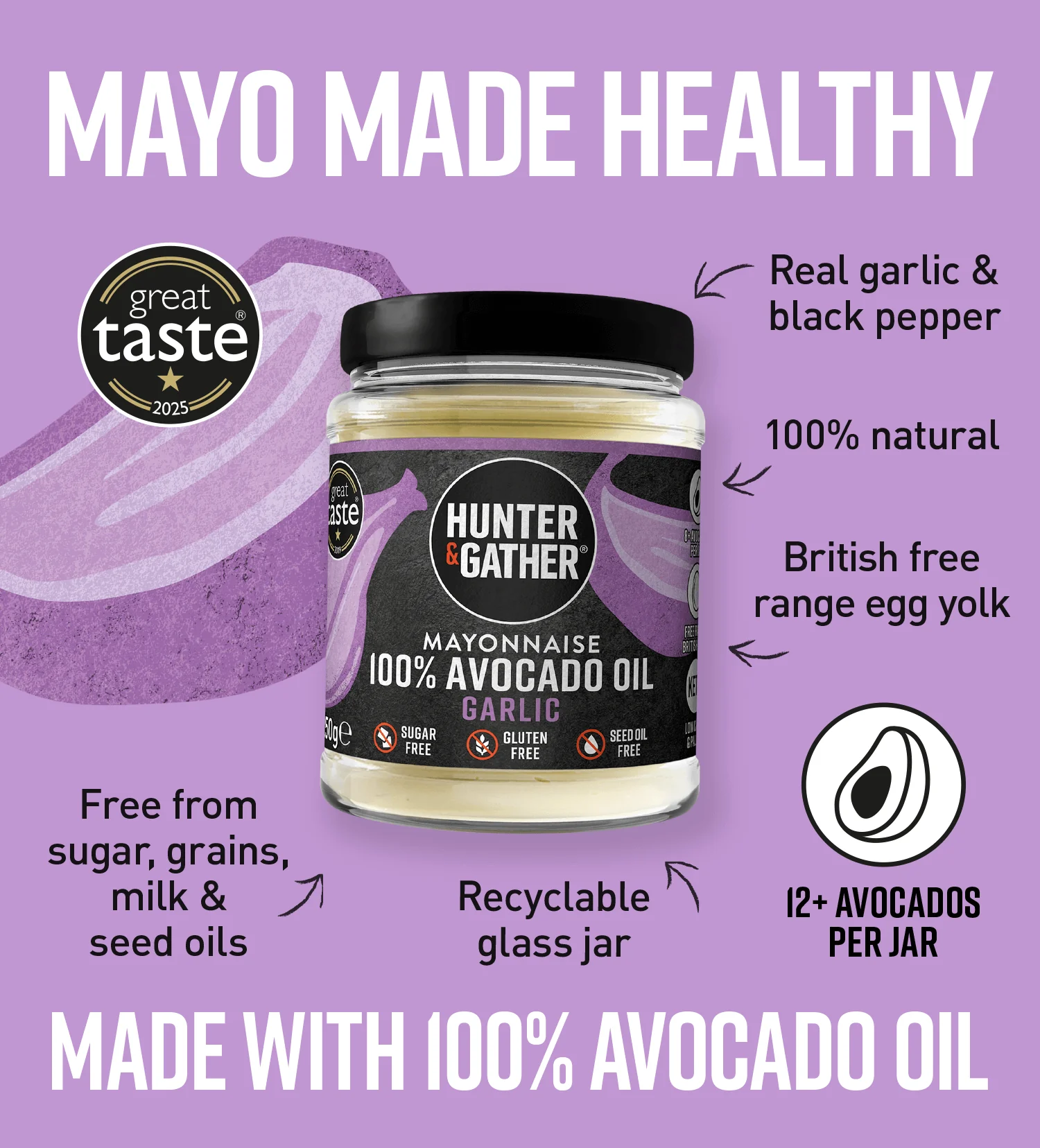 Garlic Avocado Oil Mayonnaise - Image 3