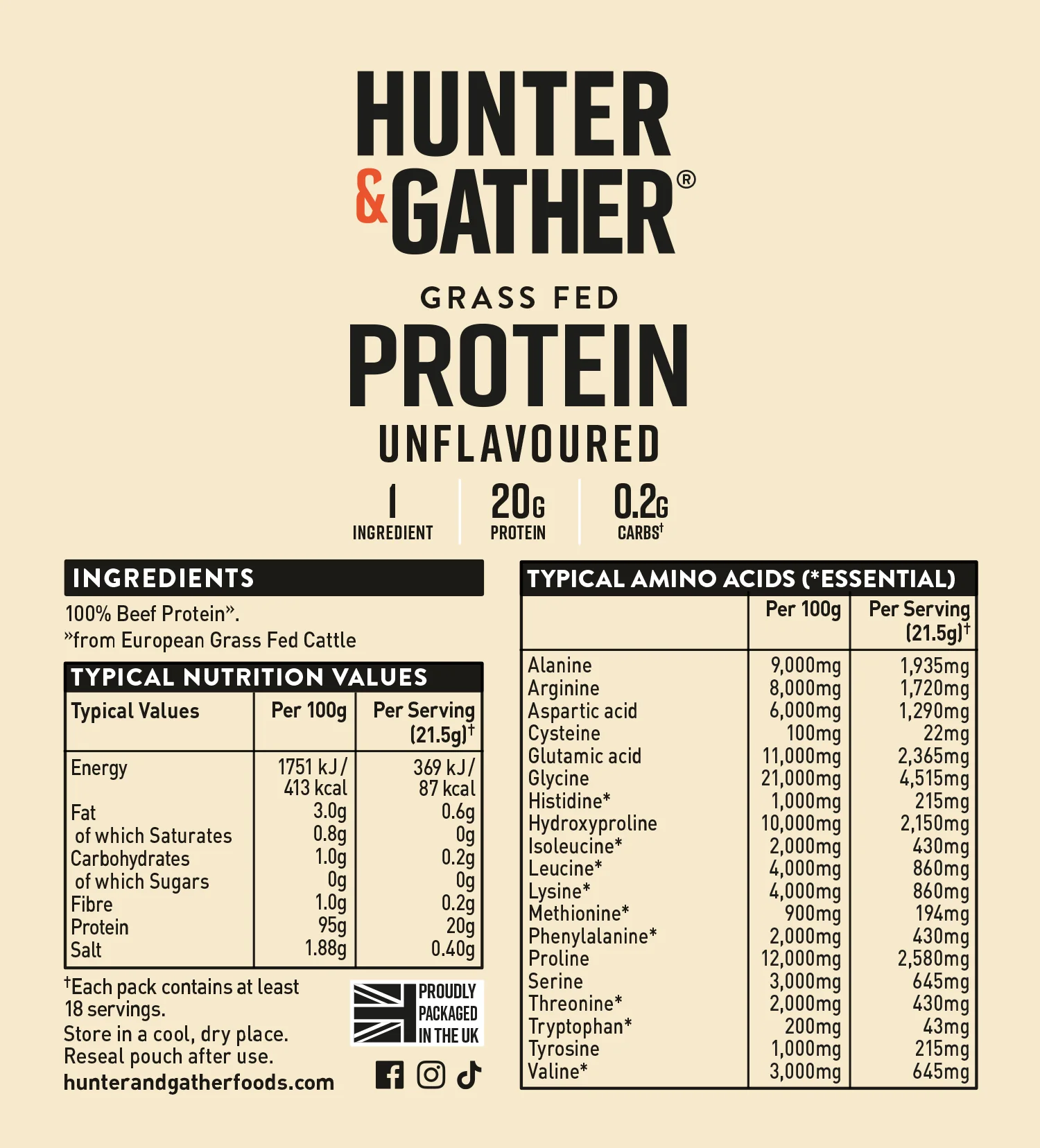 Grass Fed Beef Protein Powder - Image 8